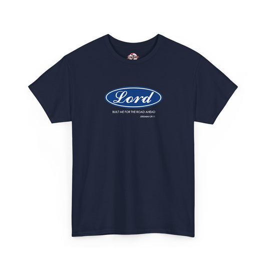 Lord Built Me Inspirational Crewneck T-Shirt