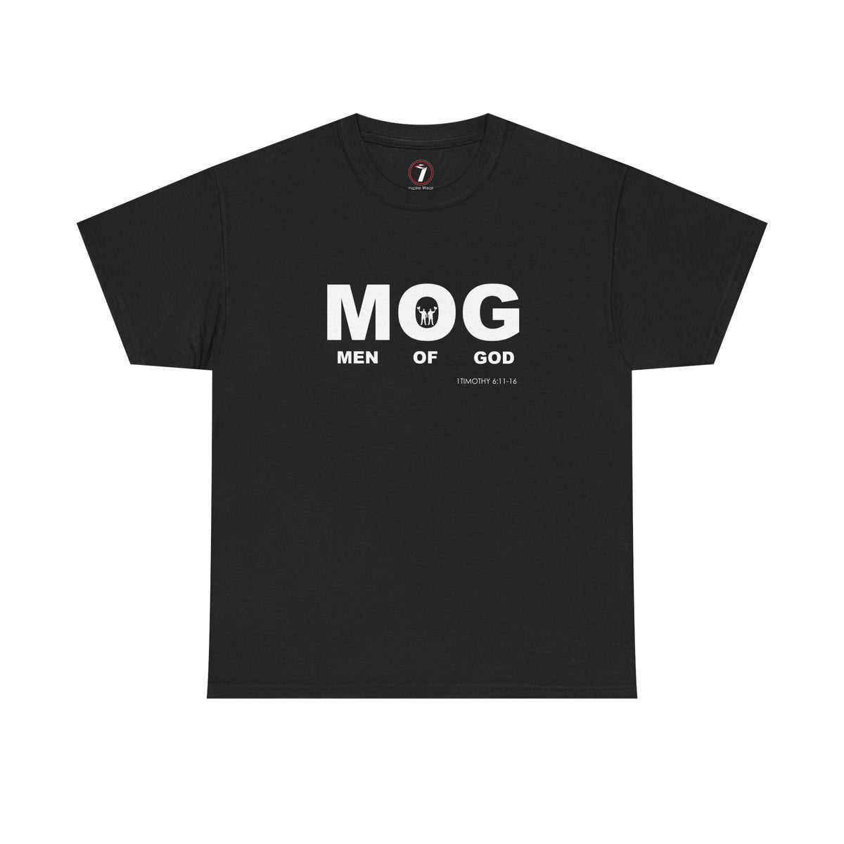"MOG" Men of God Faith Based Graphic T-Shirt - Unisex Heavy Cotton Tee
