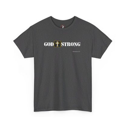 God Strong Unisex Heavy Cotton Tee