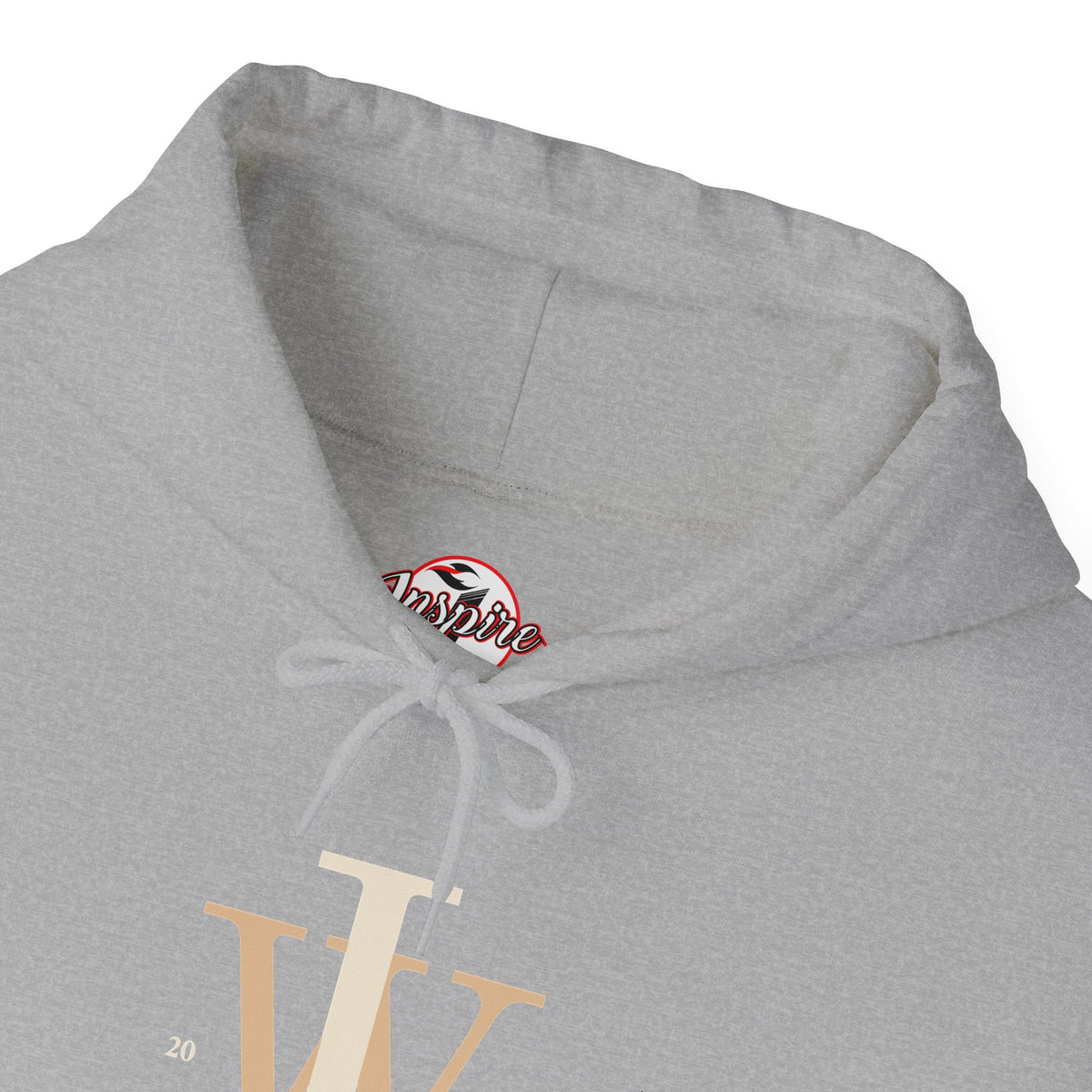 Inspire Wear IW Monogram Logo Pullover Hoodie