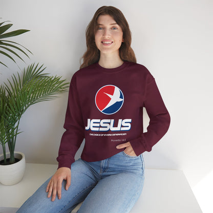 "Jesus: The Choice of Every Generation" Unisex Crewneck Sweatshirt