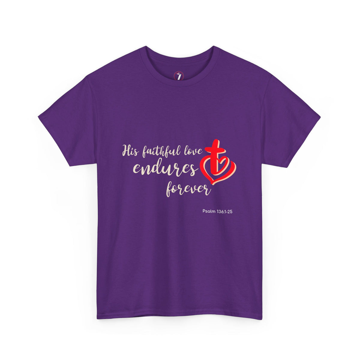 His Faithful Love Unisex Heavy Cotton Tee