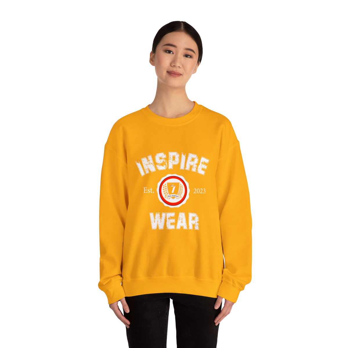 Inspire Wear Collegiate Unisex Heavy Blend™ Crewneck Sweatshirt