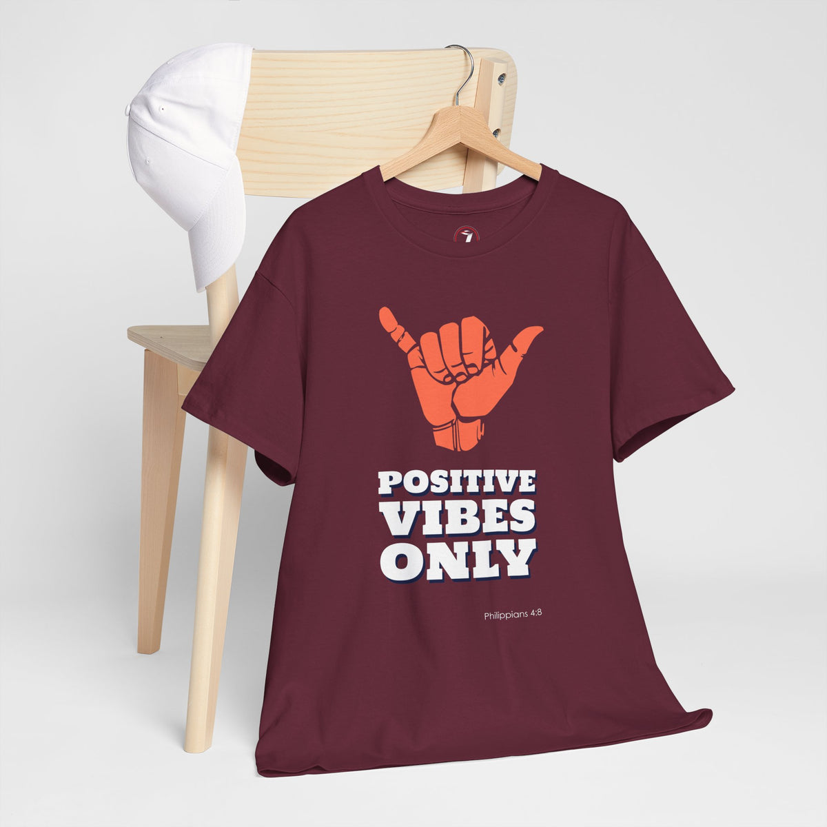 Positive Vibes Unisex Heavy Cotton Tee
