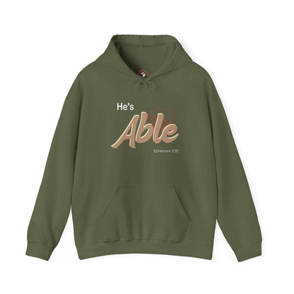 He's Able Unisex Heavy Blend™ Hooded Sweatshirt
