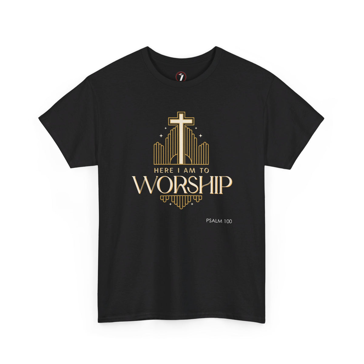 Here I am to Worship Unisex Heavy Cotton Tee