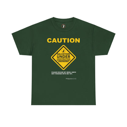 Salvation Under Construction Unisex Heavy Cotton Tee