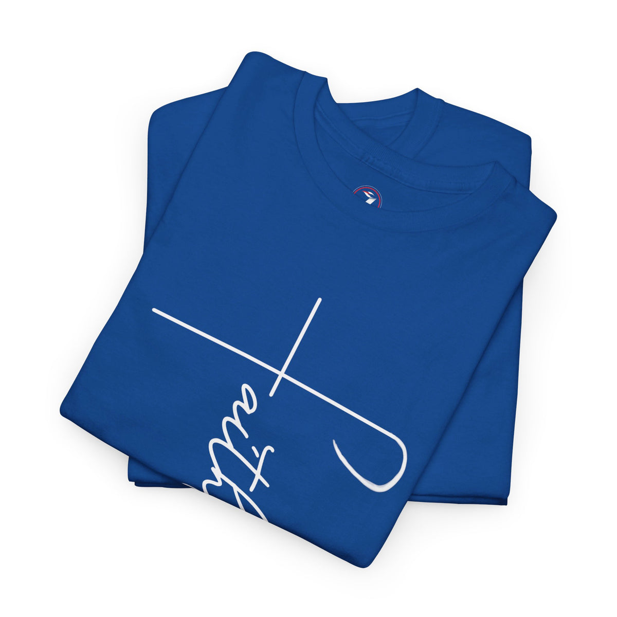 Faithful Fancy Script Unisex Heavy Cotton Tee