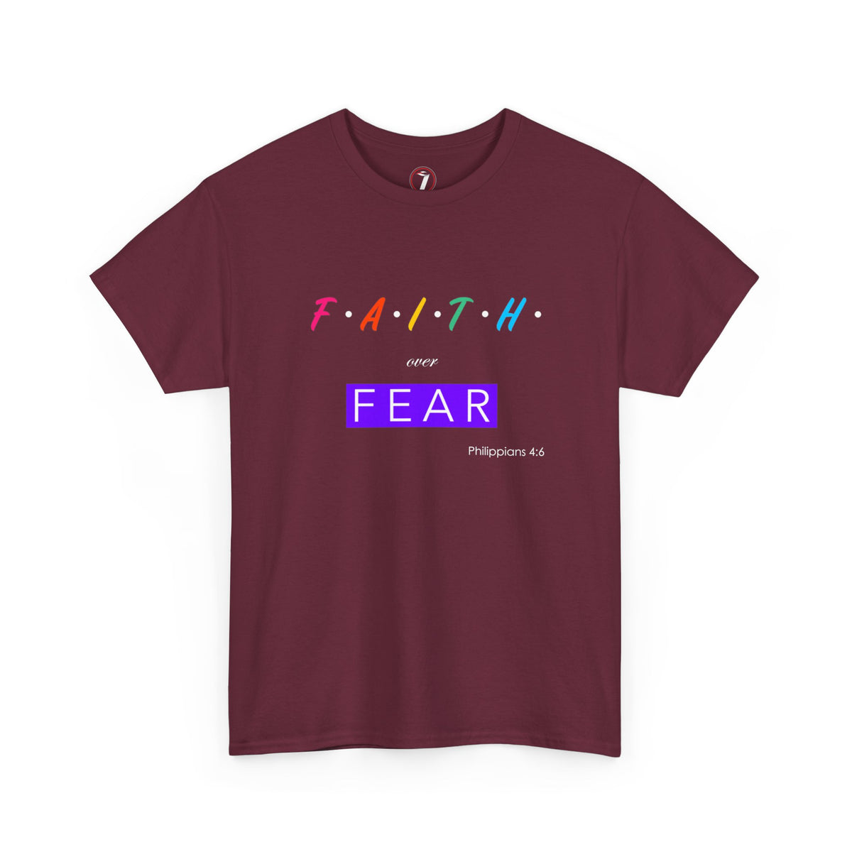 Faith Over Fear Series One Unisex Heavy Cotton Tee