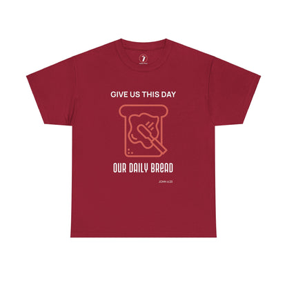 Daily Bread Unisex Heavy Cotton Tee