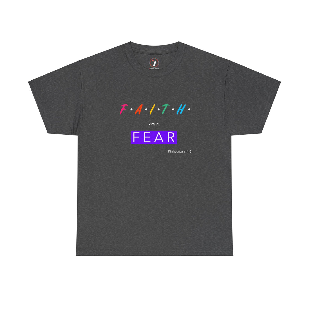 Faith Over Fear Series One Unisex Heavy Cotton Tee