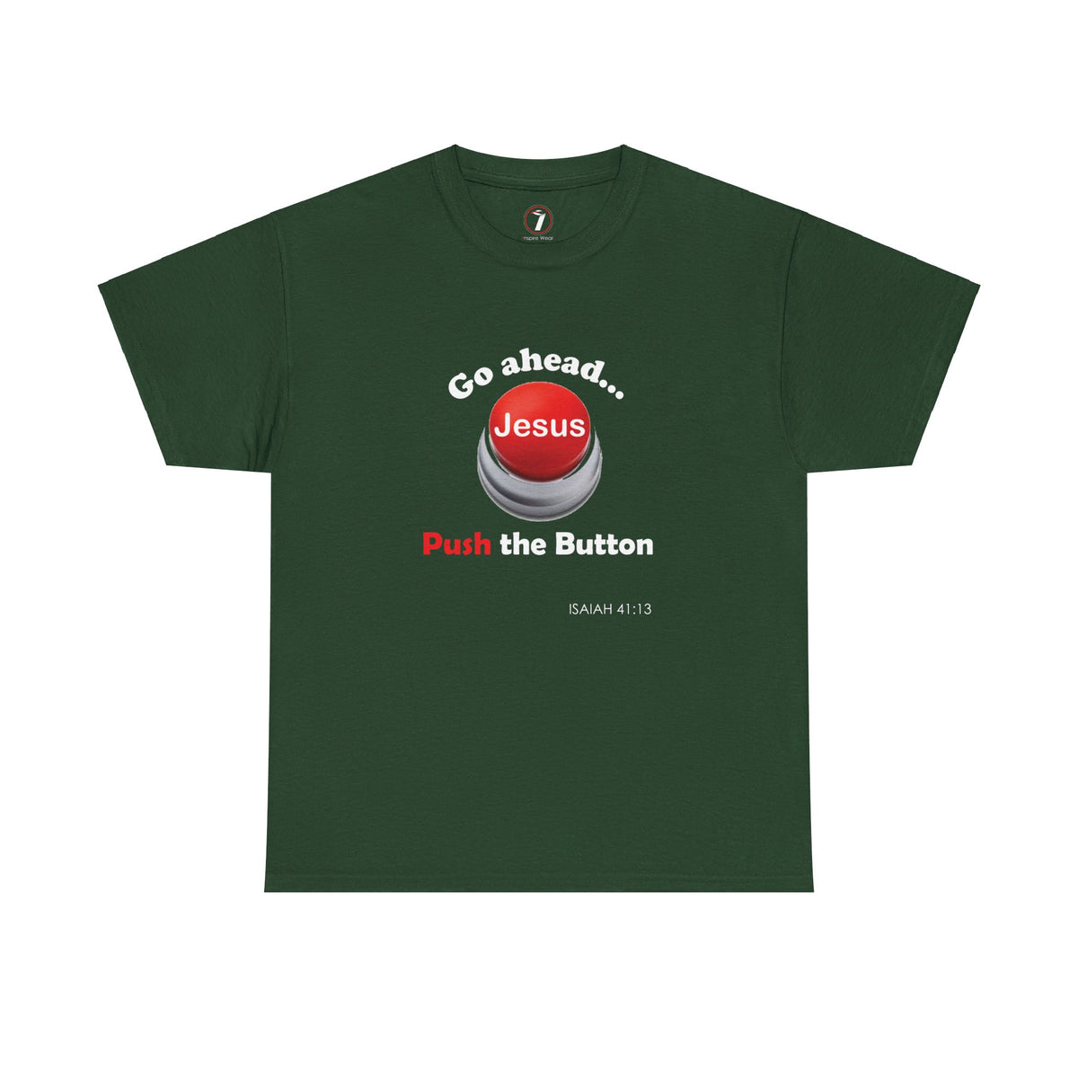 Push the Button Unisex Heavy Cotton Tee