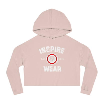 Inspire Wear Women’s Cropped Hooded Sweatshirt