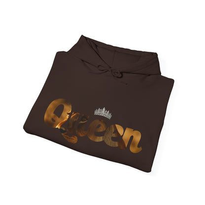 I Am Queen Unisex Heavy Blend™ Hooded Sweatshirt
