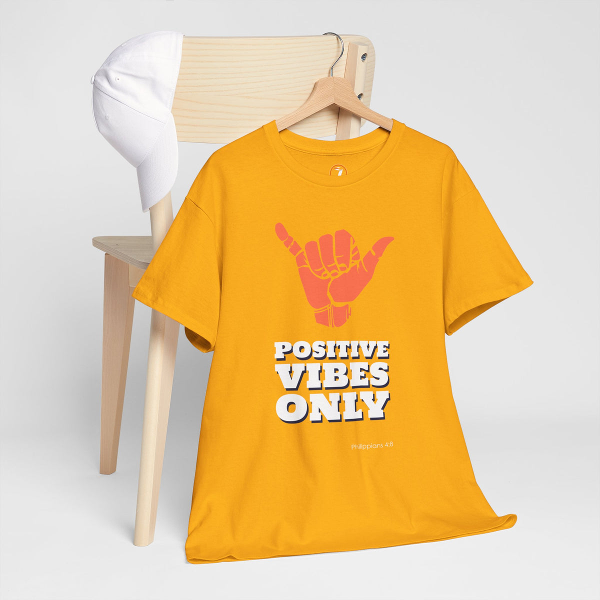 Positive Vibes Unisex Heavy Cotton Tee
