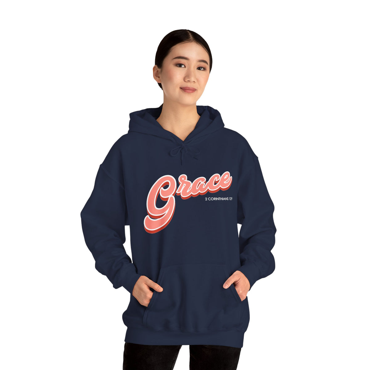 "Grace" Inspirational Pullover Hoodie