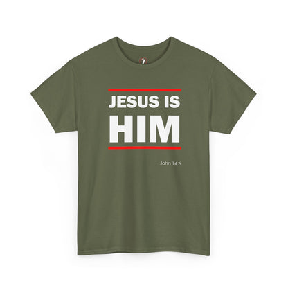 Jesus is Him Unisex Heavy Cotton Tee