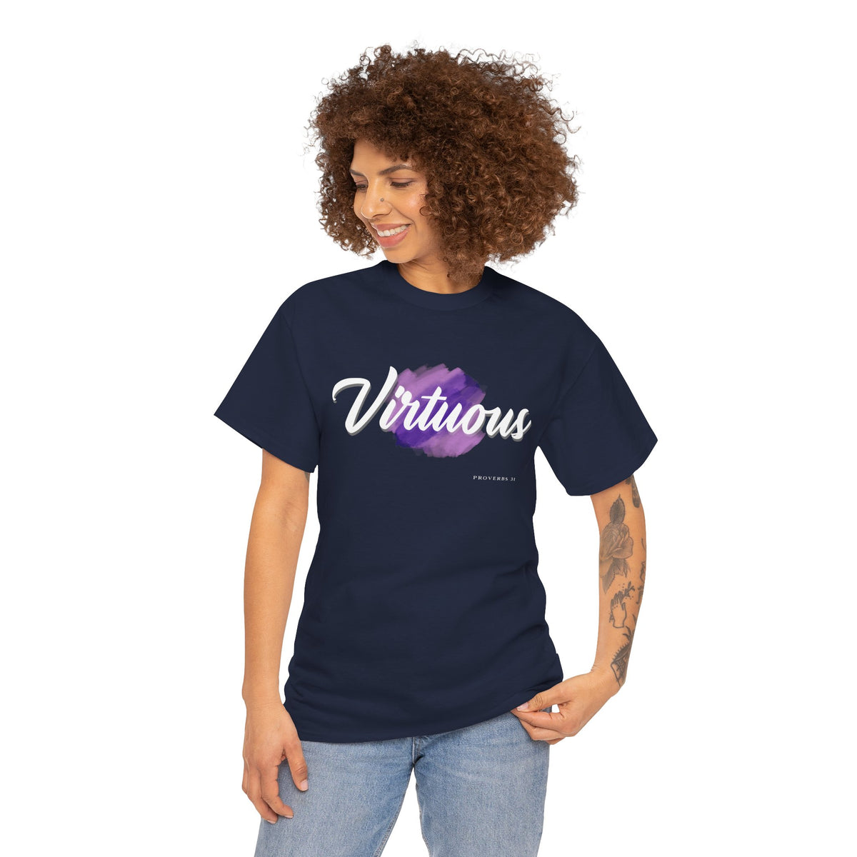 "Virtuous" Inspirational Women's Graphic T-Shirt
