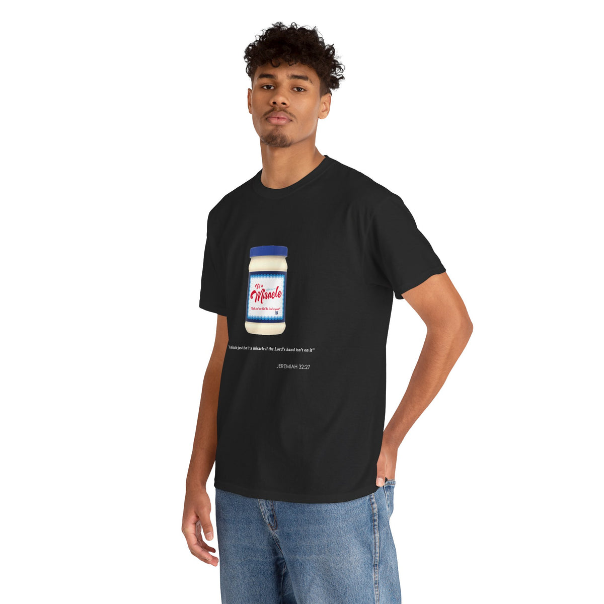 It's a Miracle Inspirational Unisex Heavy Cotton Tee