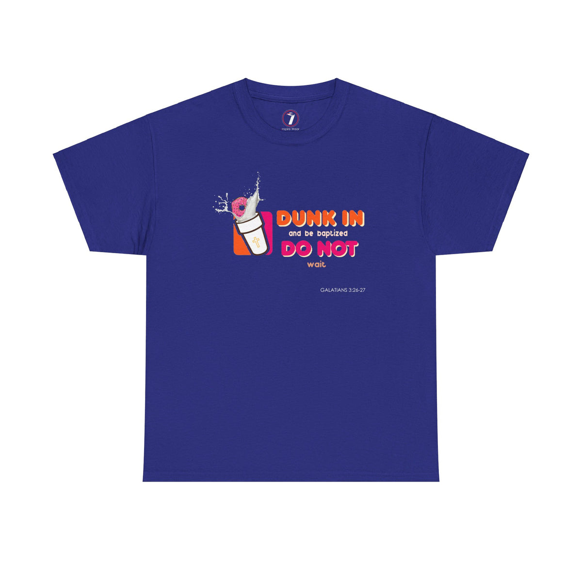Dunkin Baptism Unisex Heavy Cotton Tee