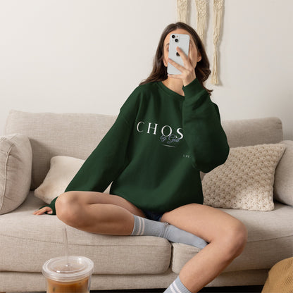 "Chosen by God" Inspirational Crewneck Sweatshirt