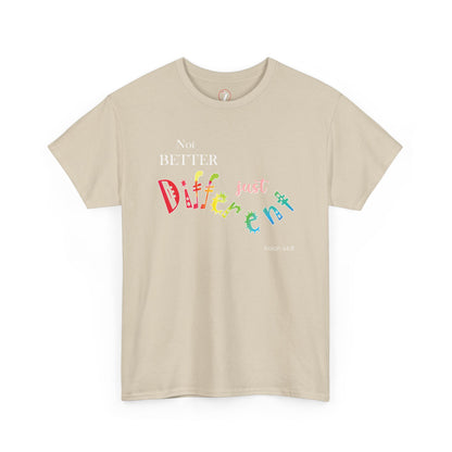 Just Different Unisex Heavy Cotton Tee
