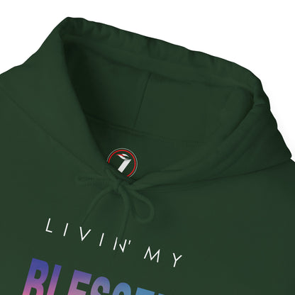 Living My Blessed Life Unisex Heavy Blend™ Hooded Sweatshirt