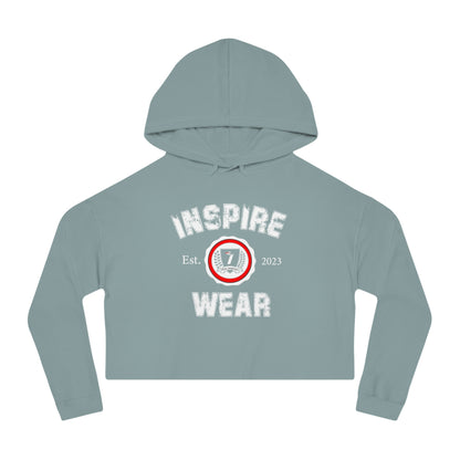 Inspire Wear Women’s Cropped Hooded Sweatshirt