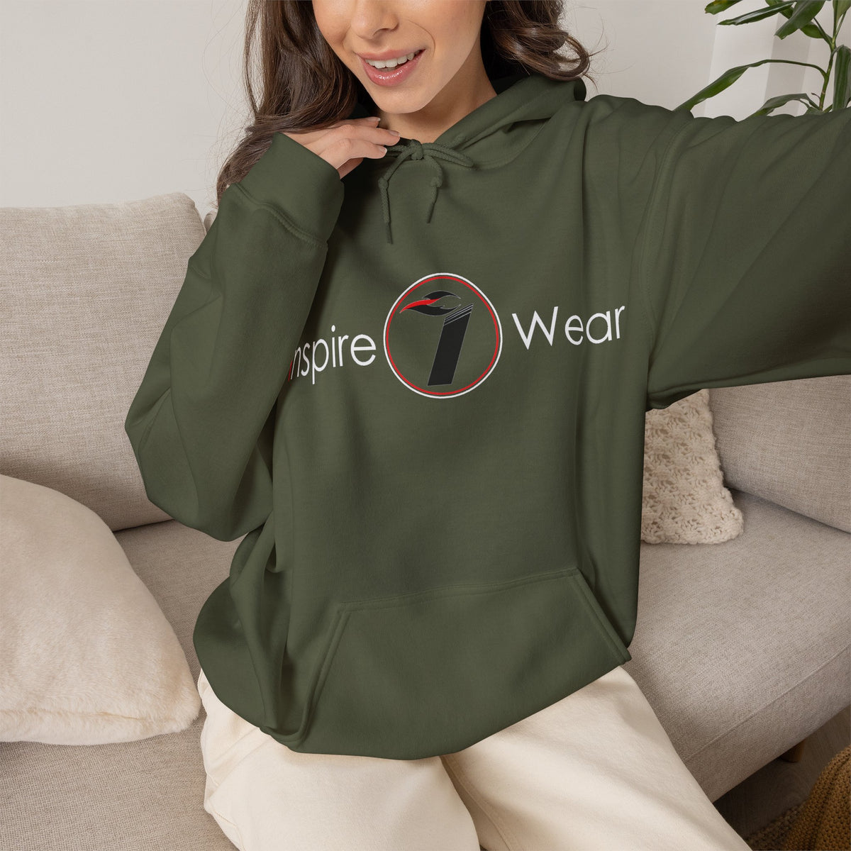 Inspire Wear Classic Logo Pullover Hoodie