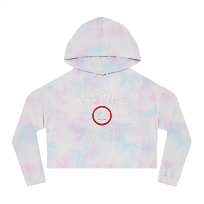 Inspire Wear Women’s Cropped Hooded Sweatshirt
