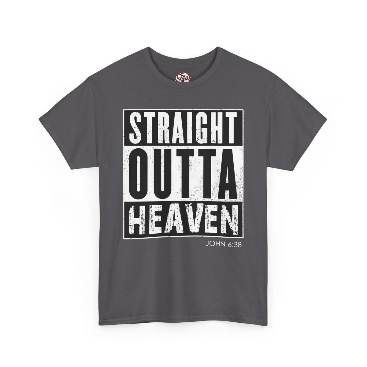 Straight Outta Heaven Unisex Inspirational Graphic T-Shirt