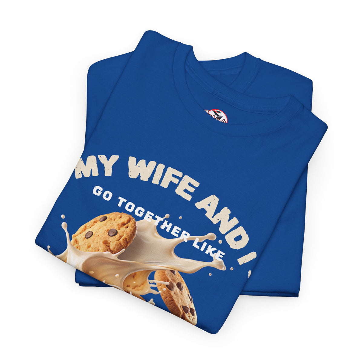 My Wife and I Go Together Like Cookies & Milk Men's Graphic Tee