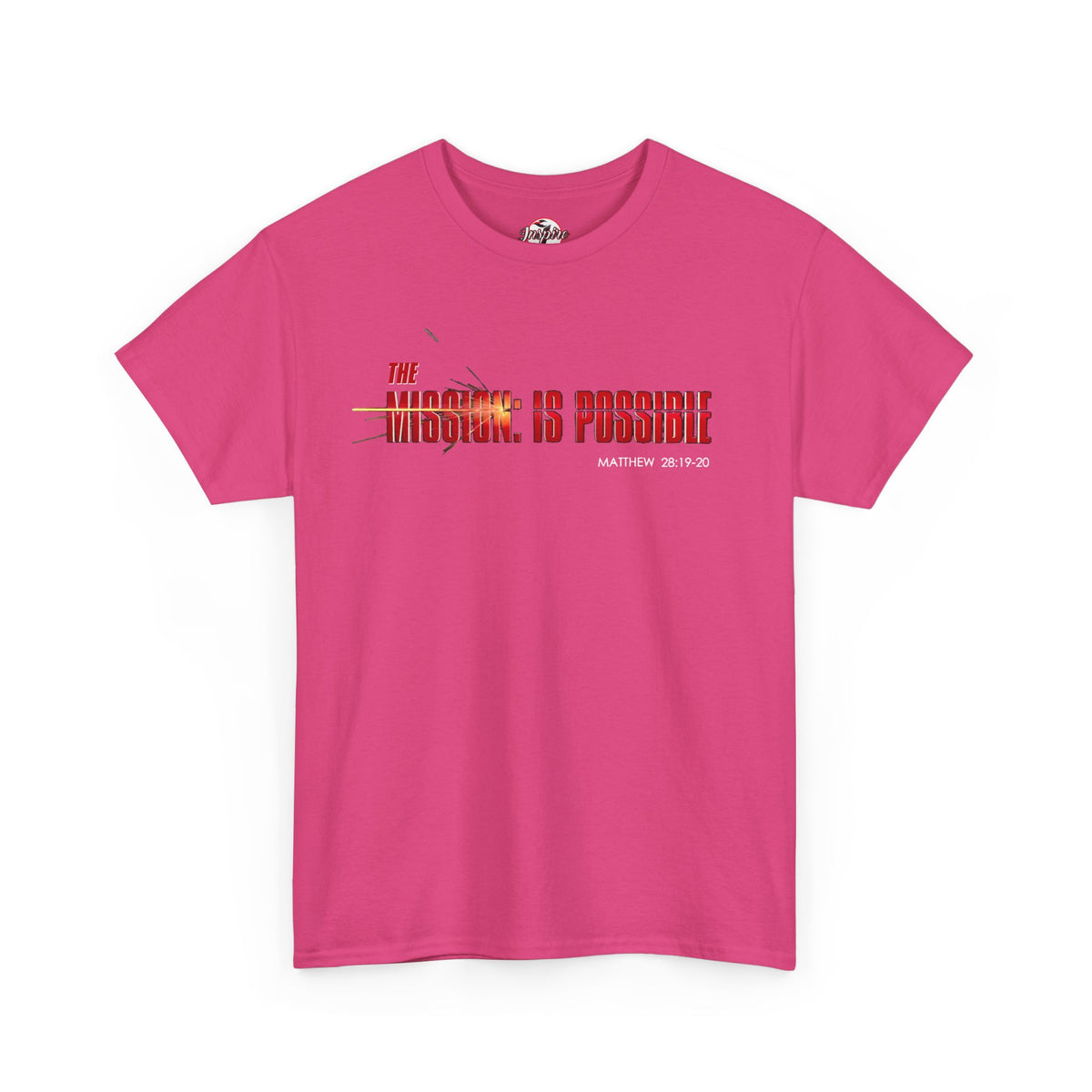 The Mission is Possible Motivational Unisex Graphic T-Shirt