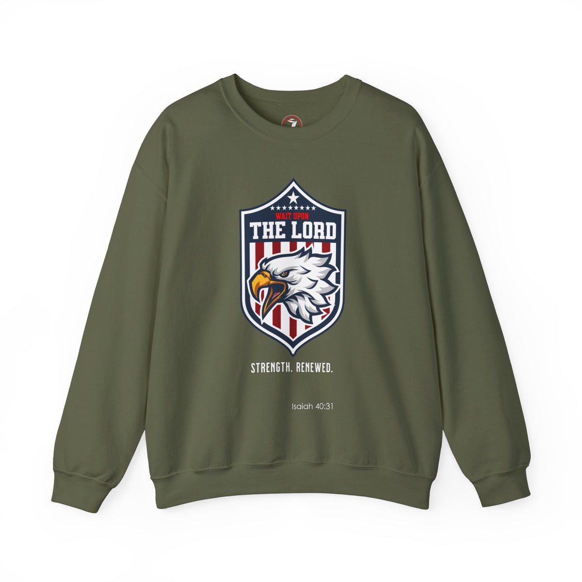 Wait Upon the Lord Unisex Heavy Blend™ Crewneck Sweatshirt