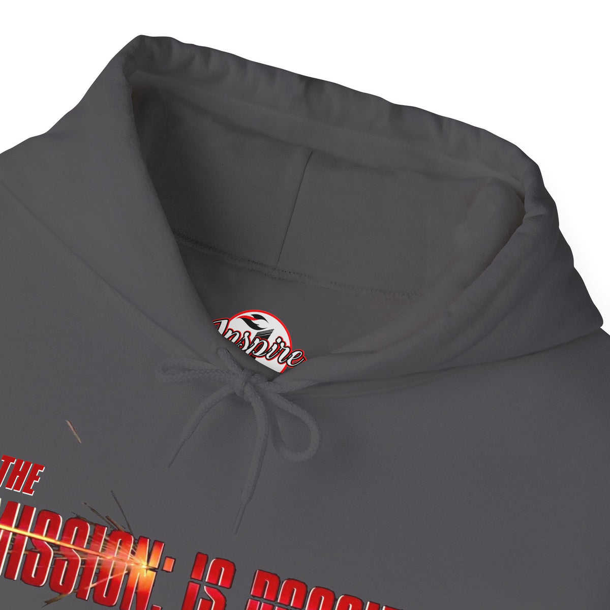 "The Mission is Possible" Motivational Pullover Hoodie
