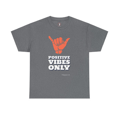Positive Vibes Unisex Heavy Cotton Tee