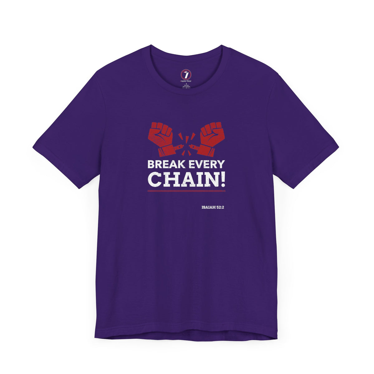 Break Every Chain Unisex Jersey Short Sleeve Tee