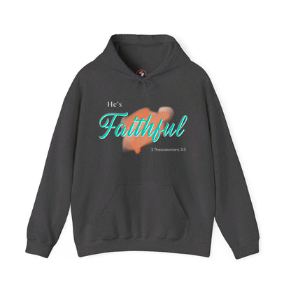 He's Faithful Unisex Heavy Blend™ Hooded Sweatshirt
