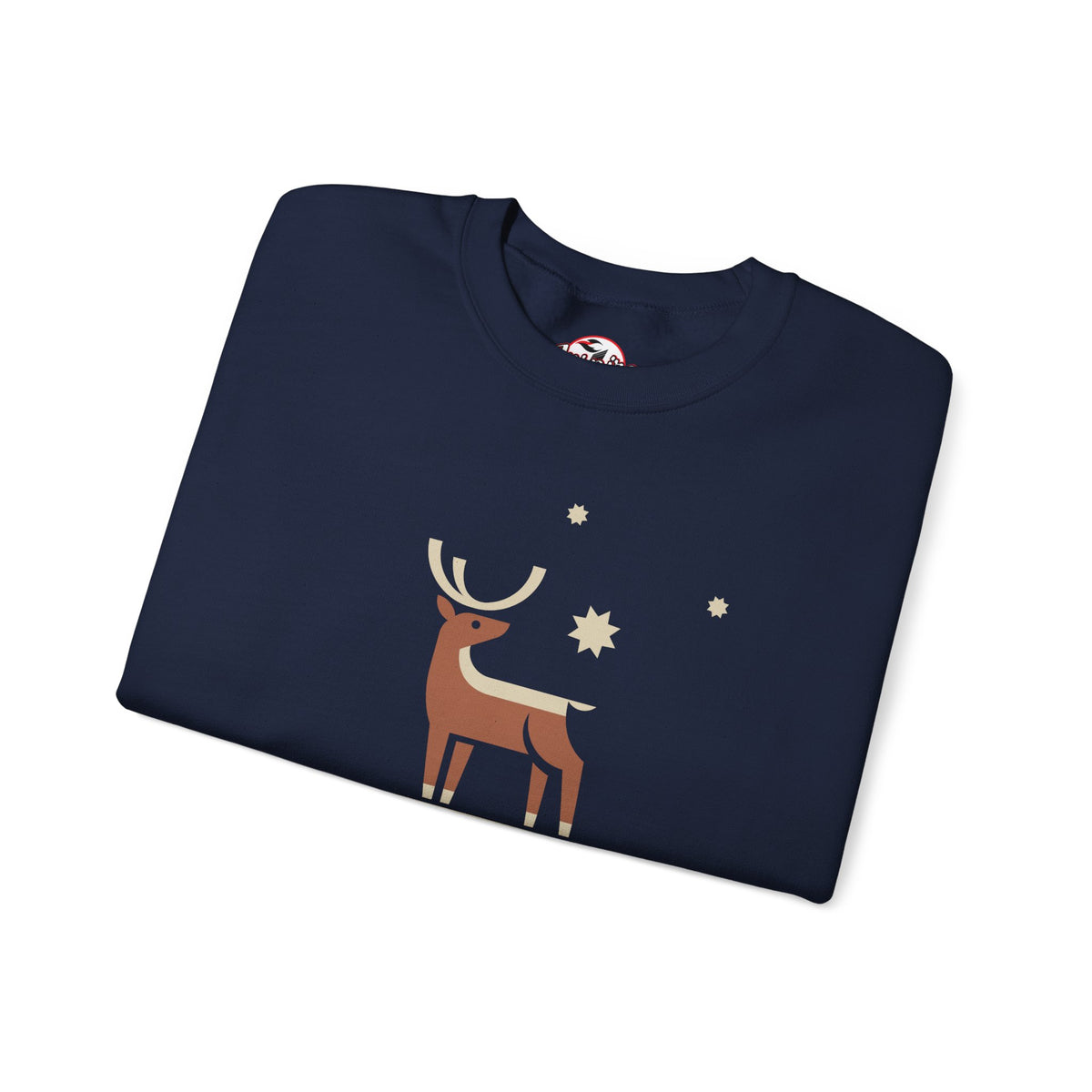 "Loving Doe Graceful Deer" Women's Inspirational Crewneck Sweatshirt