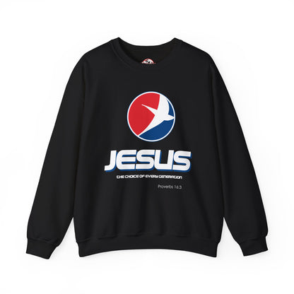 "Jesus: The Choice of Every Generation" Unisex Crewneck Sweatshirt