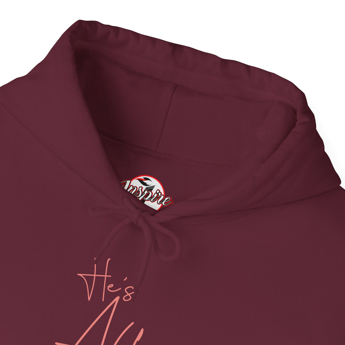 "He’s Able" Faith-Inspired Women's Pullover Hoodie