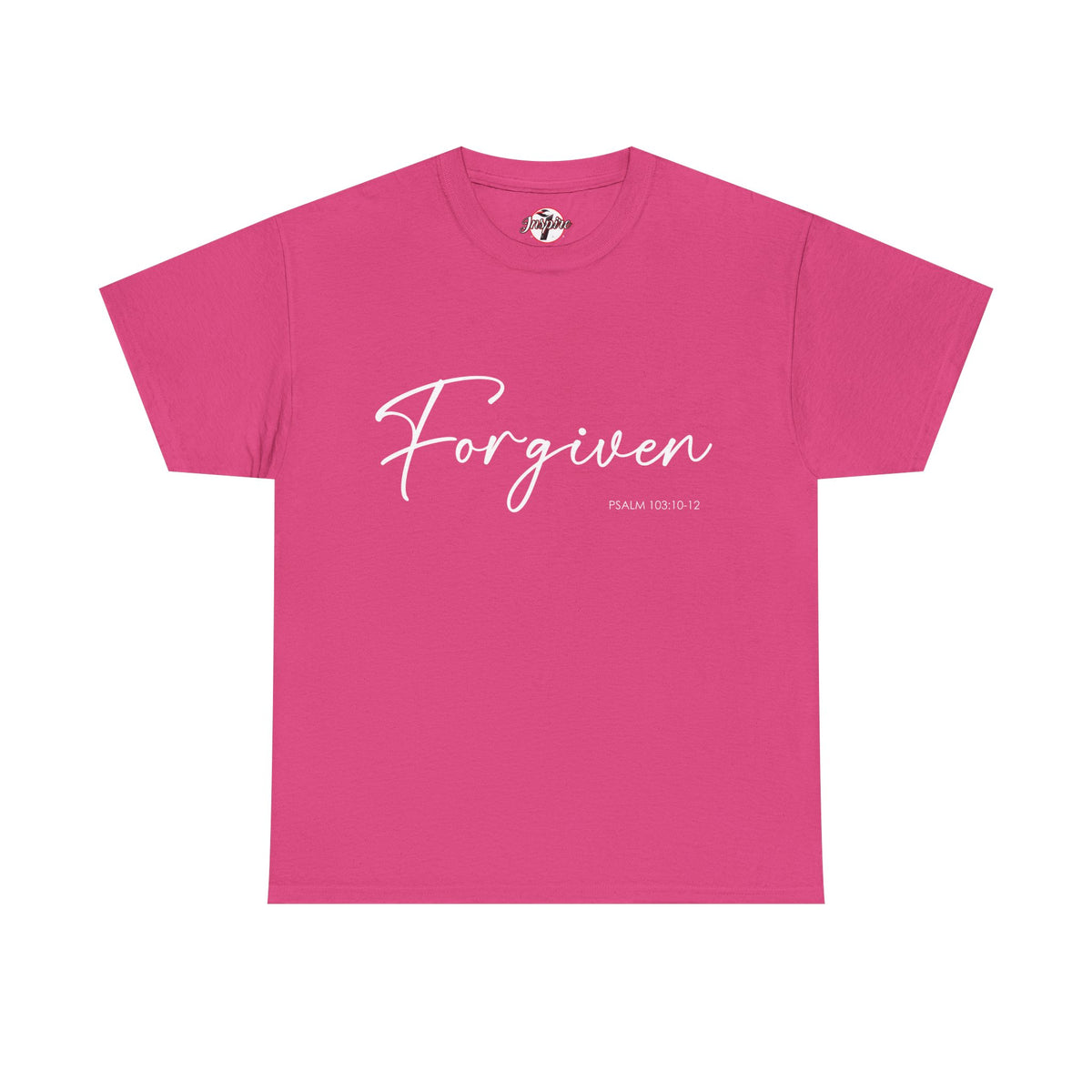 "Forgiven" Womens Christian Faith T-Shirt