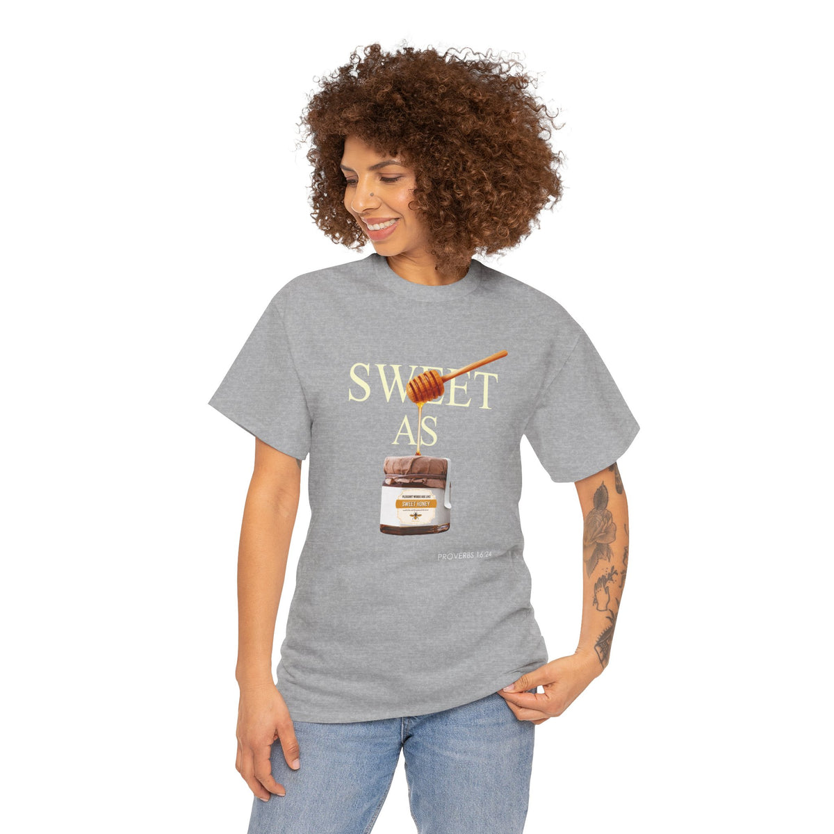 "Pleasant Words" Women's Inspirational Graphic Tee