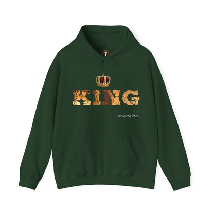 I Am King Unisex Heavy Blend™ Hooded Sweatshirt