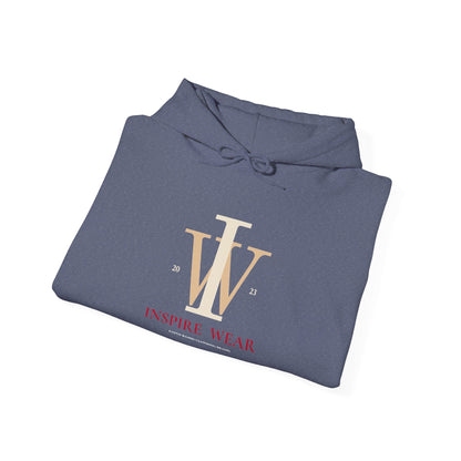 Inspire Wear IW Monogram Logo Pullover Hoodie
