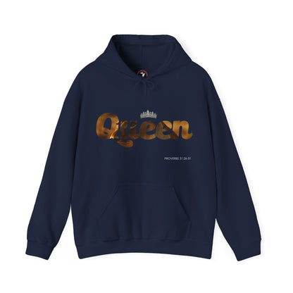 I Am Queen Unisex Heavy Blend™ Hooded Sweatshirt