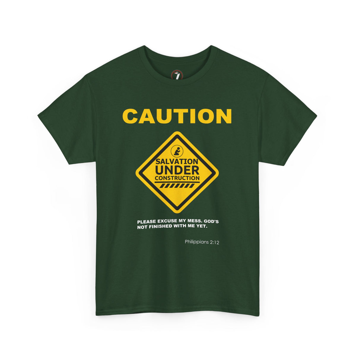 Salvation Under Construction Unisex Heavy Cotton Tee