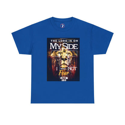 Lord on My Side Unisex Heavy Cotton Tee