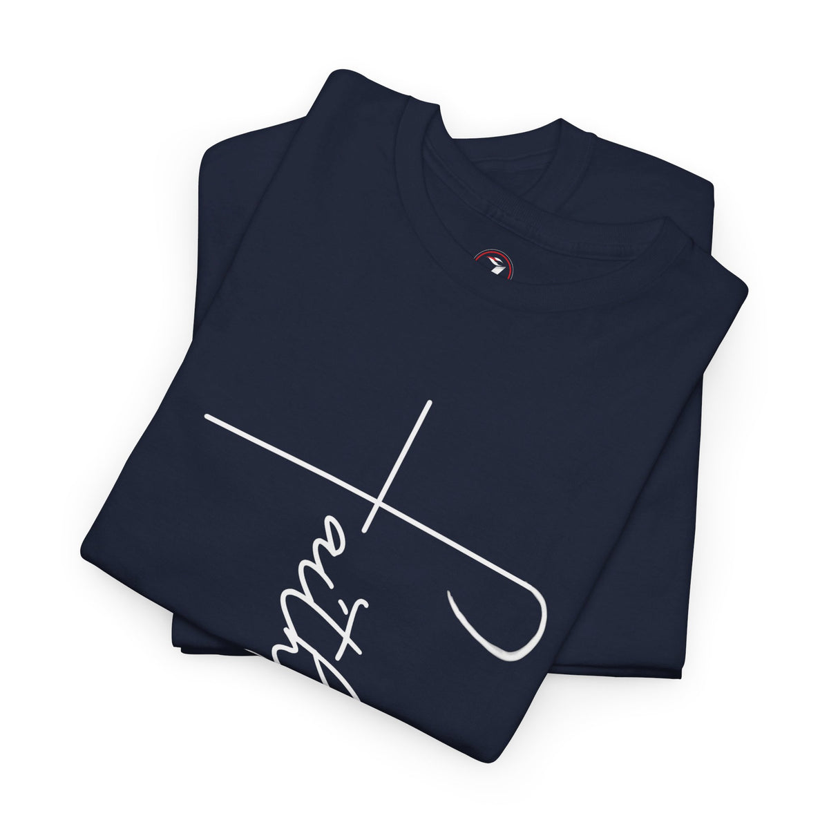 Faithful Fancy Script Unisex Heavy Cotton Tee