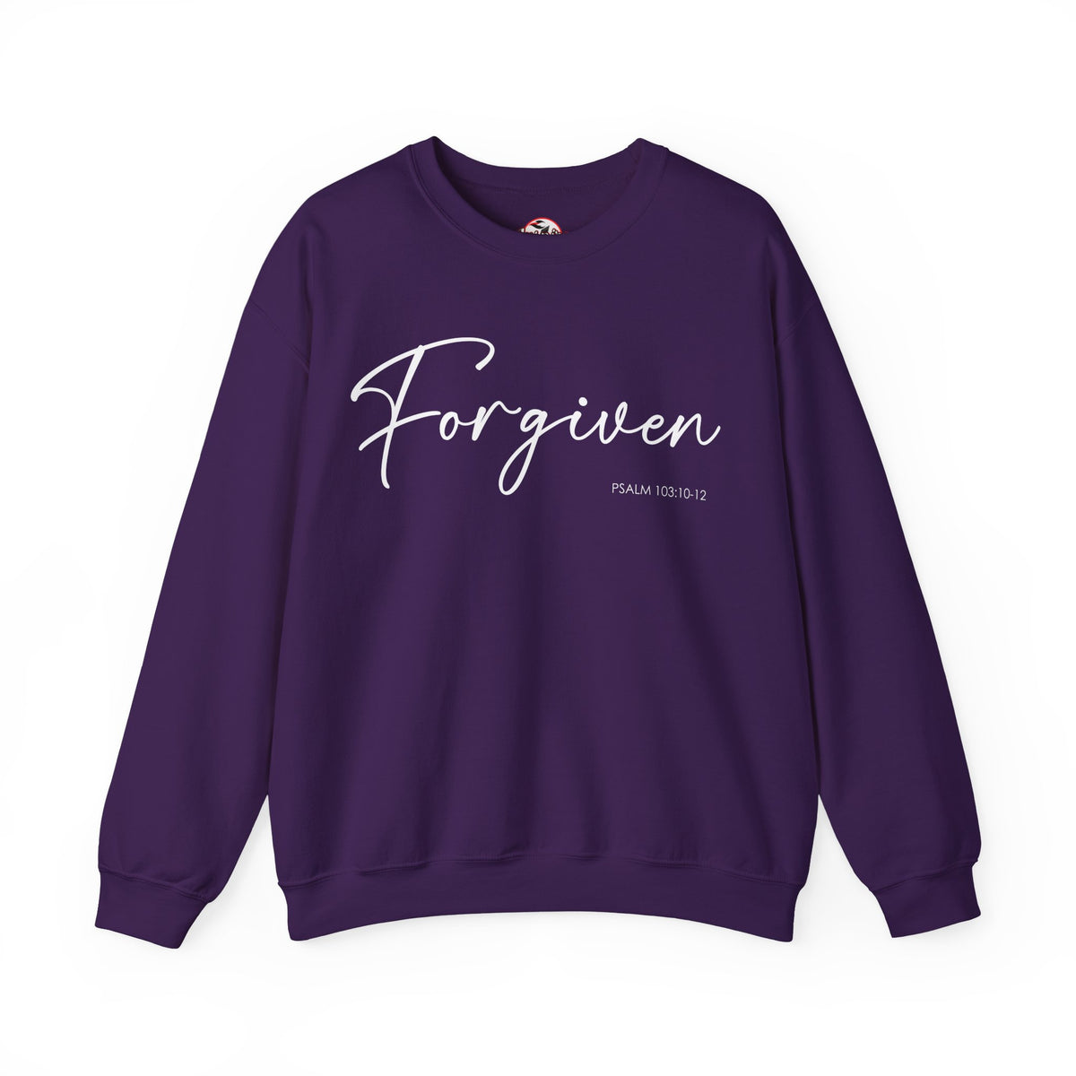 "Forgiven" Inspirational Pullover Crewneck Sweatshirt